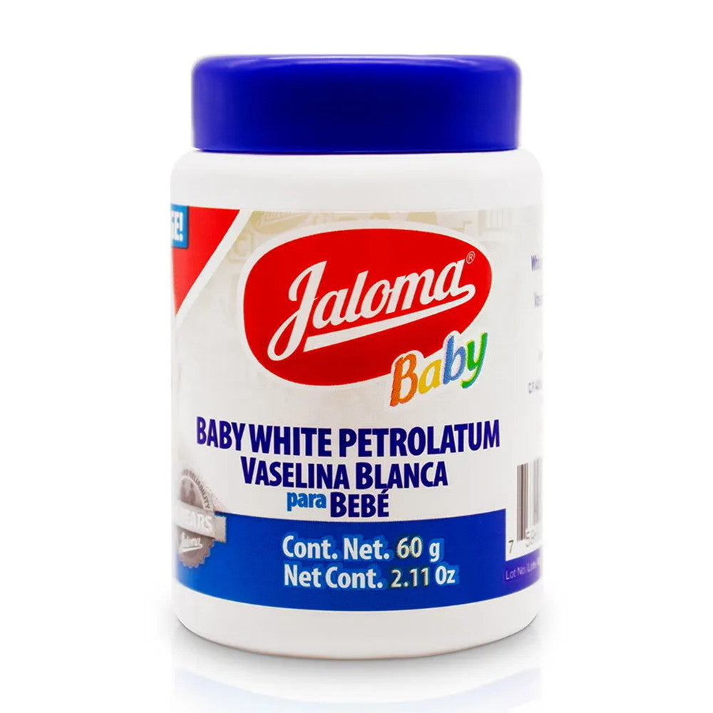 Jaloma Baby White Petrolatum Vaselina Blanca Para Bebe, 2.11 Oz